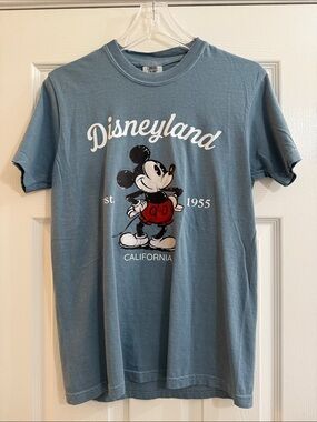 Disney California Mickey Graphic T‑Shirt - Blue